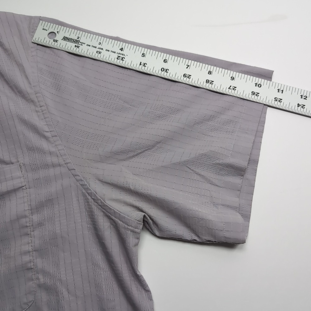Lululemon Down To The Wire Henley Men's 2XL Purple Athleisure Casual Workout - Picture 5 of 6